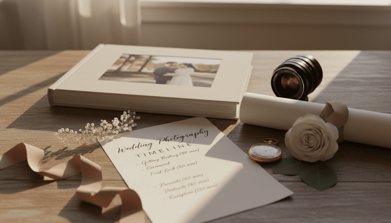 Wedding Photography Timeline: Your Perfect Day's Guide
