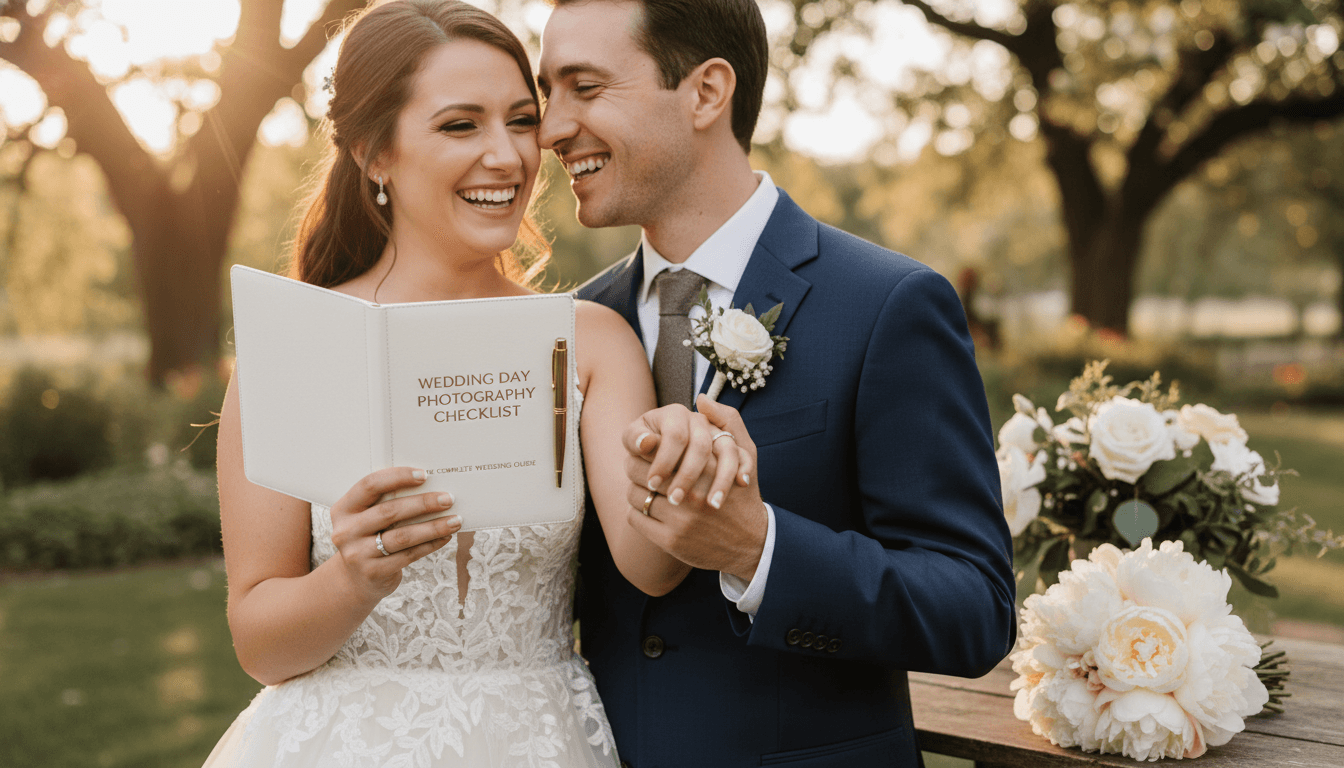 wedding photography checklist: Wedding Day Photography Checklist: The Complete Wedding Guide Essentials